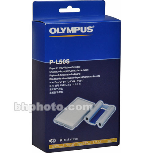 Olympus P-L50S 3.5x5" Print Pack (50 Prints)