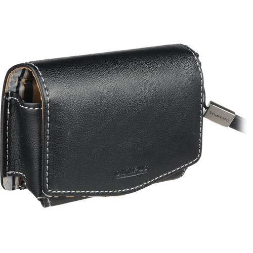 Olympus Casual Style Case (Black with Beige Interior)