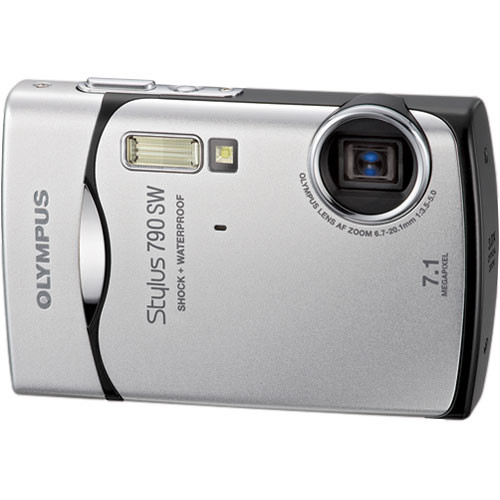 Olympus Stylus 790 SW Digital Camera (Silver)