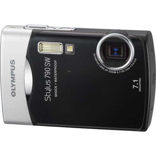 Olympus Stylus 790 SW Digital Camera (Black)