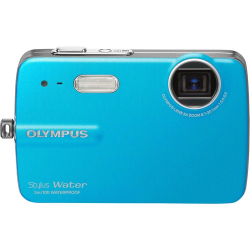 Olympus Stylus Water 550WP Digital Camera (Teal) 227000 B&H