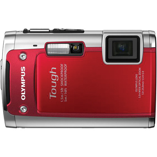 Olympus TG-610 Digital Camera (Red)