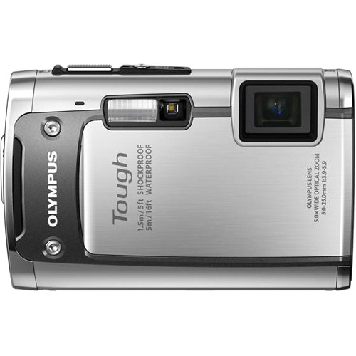 Olympus TG-610 Digital Camera (Silver)