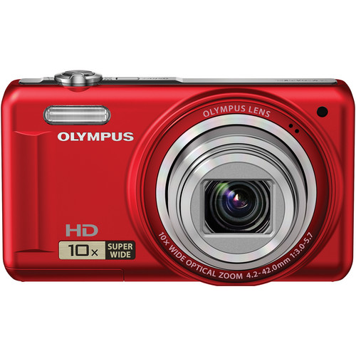 Olympus VR-310 Digital Camera (Red)