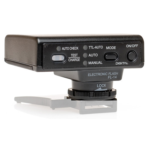 Olympus FL-14 Shoe Mount Flash for EP-1 Pen (Black) 260123B B&H