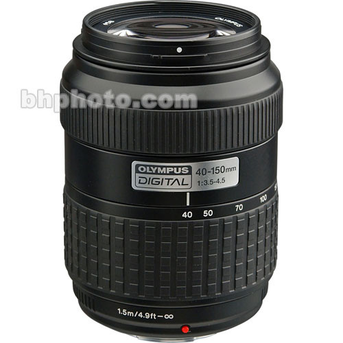 Olympus 40-150mm f/3.5-4.5 Zuiko EZ Zoom Lens 261052 B&H Photo