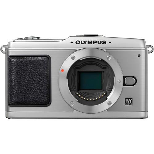 Olympus E-P1 Pen Digital Camera Body (Silver) 262814 B&H Photo