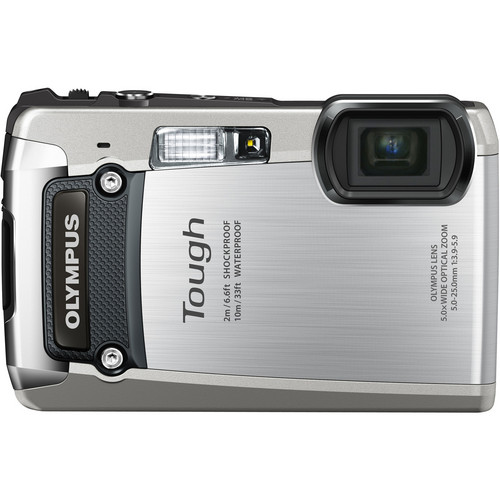 Olympus Tough TG-820 iHS Digital Camera (Silver)