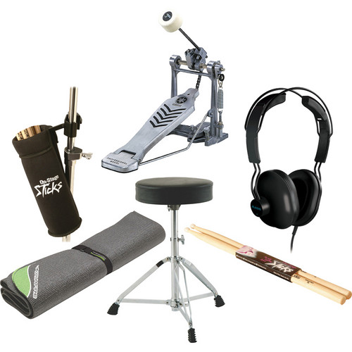 On-Stage Electronic Drum Value Bundle w/ 6x4 Drum Mat