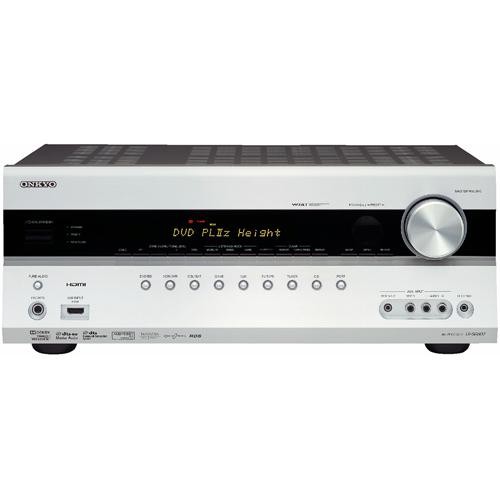 Onkyo TX-SR607 Home Theater Receiver (Silver) TX-SR607S B&H
