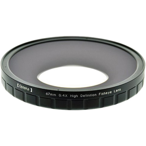 Opteka 67mm 0.4X HD Large Element Fisheye Lens Adapter
