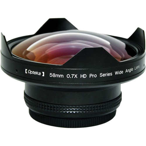 Opteka 58mm 0.7x HD Pro Series Wide Angle Auxiliary Lens