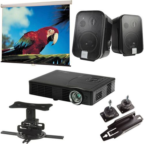 Optoma Technology ML500 Portable Projector Conference Room Package