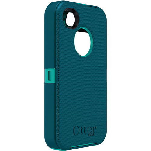 OtterBox Defender Series Case for iPhone 4/4s (Light Teal/Deep Teal)