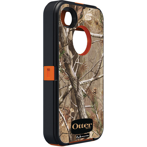 OtterBox Defender Series Case for iPhone 4/4s (Realtree AP Blaze Orange)