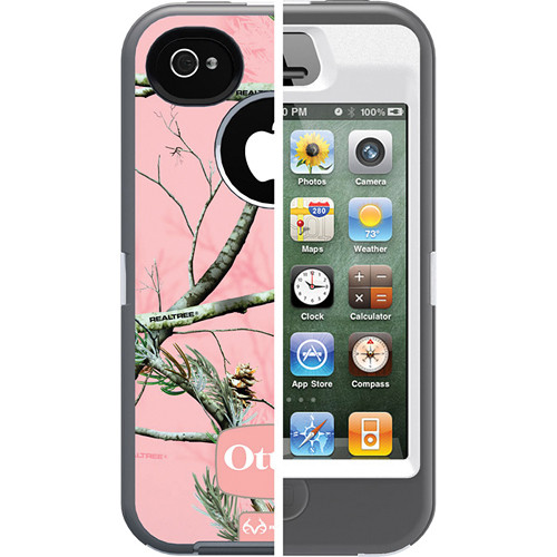 OtterBox Defender Series Case for iPhone 4/4s (Realtree AP Pink)