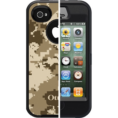 OtterBox Defender Series Case for iPhone 4/4s (Desert Camo/Black)