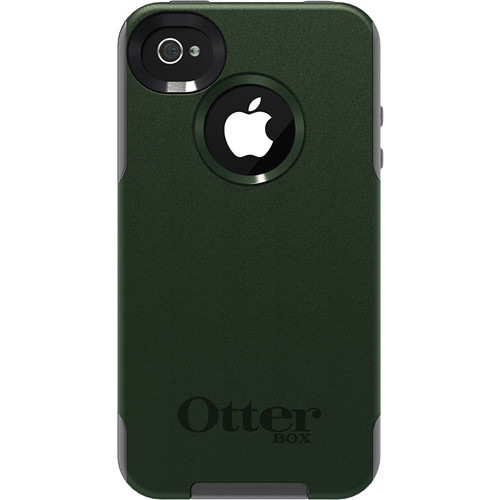 OtterBox Commuter Series Case for iPhone 4 and 4S (Envy Green PC / Gunmetal Grey Slip Cover)