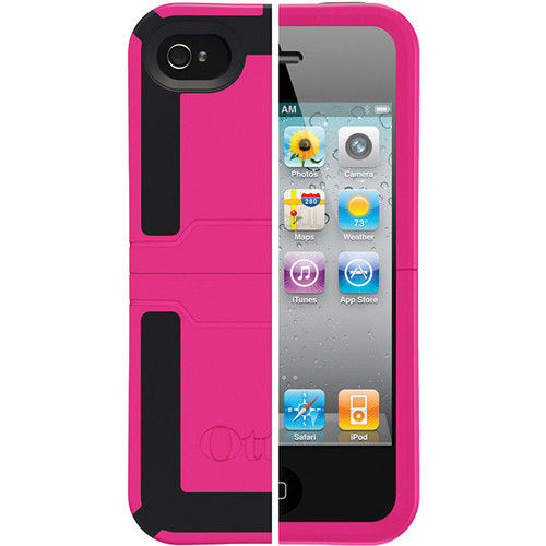 OtterBox Reflex Series Case for iPhone 4 and 4S (Pink/Black)