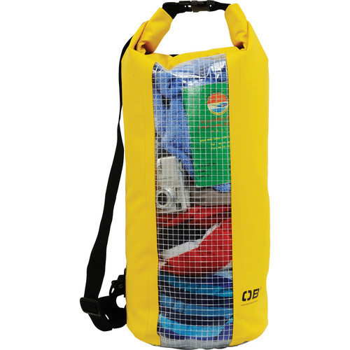 OverBoard Waterproof Dry Tube Bag with Window, 20 Liter (Yellow)