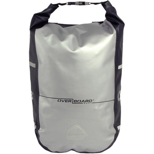 OverBoard Waterproof Front Wheel Bike Pannier - 12 Liters (Black)