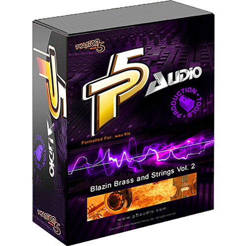P5audio Sample CD: Blazin Brass and Strings Vol. 2