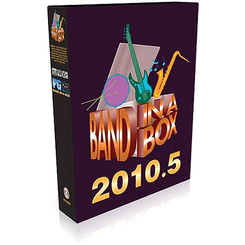 PG Music Band-in-a-Box Pro 2010.5 - MIDI Compositional Software with Real Audio (Mac)