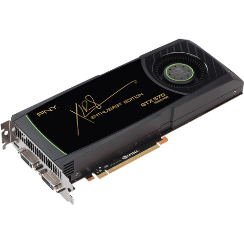 PNY nVIDIA GeForce GTX 570 1280MB PCIe Display Card