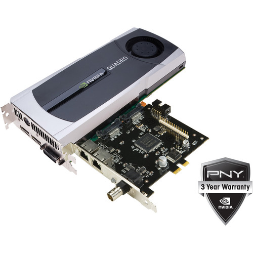 PNY nVIDIA Quadro 5000G PCIE 2.5GB GDDR5 Display Card