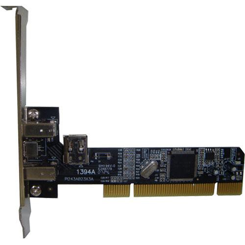 PYRO AV PYRO PCI 64R2 3-Port 64-Bit PCI FireWire-400 Host Adapter for Avid