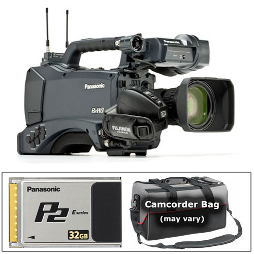 Panasonic AG-HPX370 Camcorder with P2 Card & Case B&H Photo