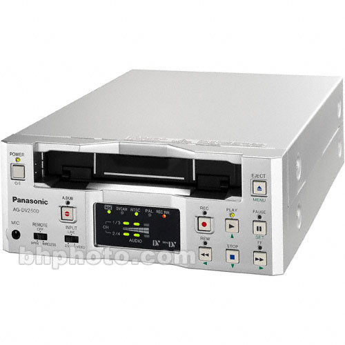 Panasonic AG-DV2500 Professional DV Compact Editing VTR