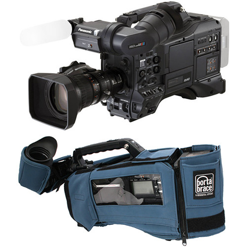 Panasonic AG-HPX370 Camcorder Kit with Porta Brace Body Armor