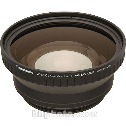 Panasonic 0.8x Wide Angle Converter Lens AG-LW7208G B&H Photo