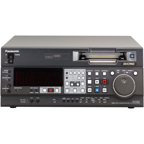 Panasonic AJ-SD755 DVCPRO Digital VTR AJ-SD755 B&H Photo Video