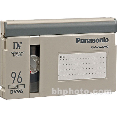 Panasonic AY-DV96AMQ 96 minutes DV Cassette AYDV96AMQ B&H Photo