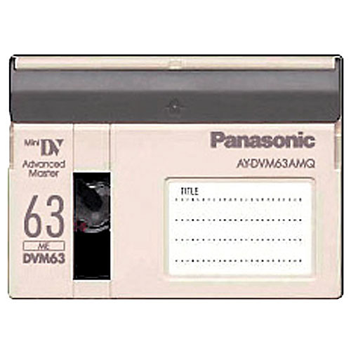 Panasonic AY-DVM63AMQ Mini DV Videocassette