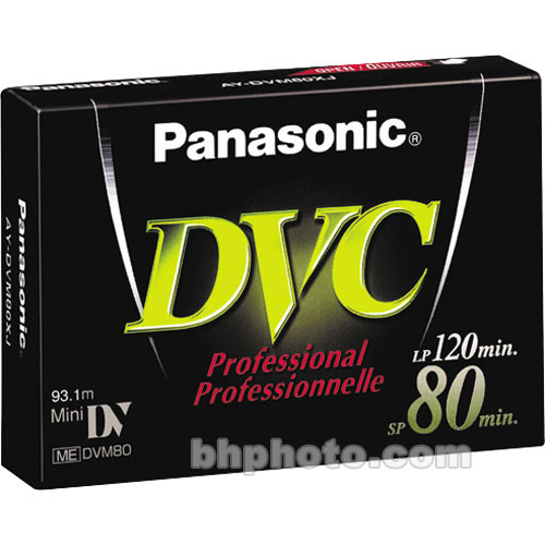 Panasonic AY-DVM80XJ Mini Professional DVC