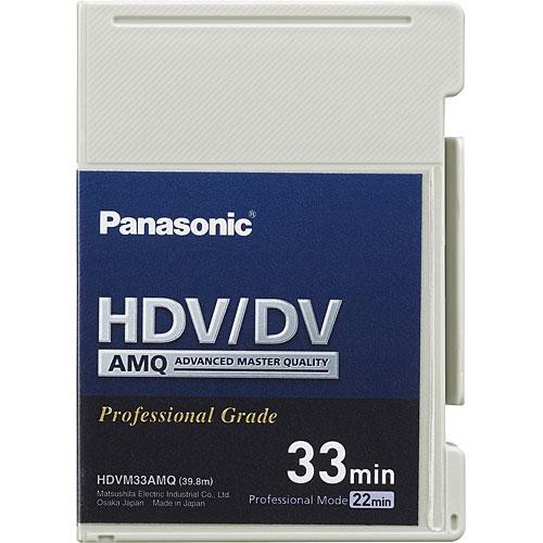 Panasonic AY-HDVM33AMQ Mini HDV/DV/DVCAM Compatible Advanced Master Cassette