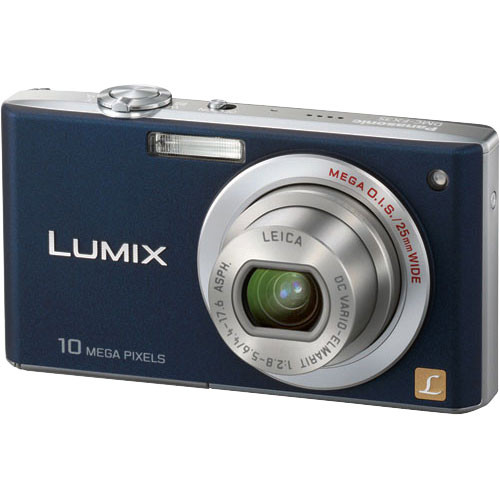 Panasonic Lumix DMC-FX35 Digital Camera (Blue) DMCFX35A B&H