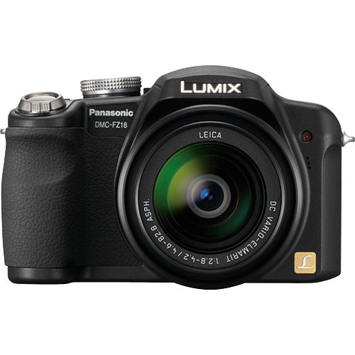 Panasonic Lumix DMC-FZ18 Digital Camera (Black)