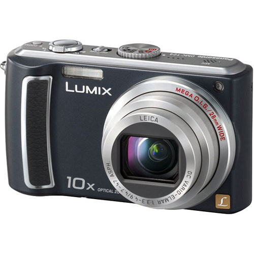 Panasonic Lumix DMC-TZ4 Digital Camera (Black) DMCTZ4K B&H Photo