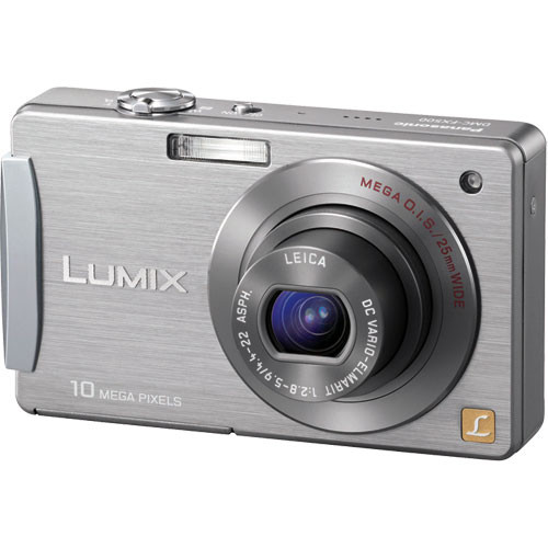 Panasonic Lumix DMC-FX500 Digital Camera (Silver)