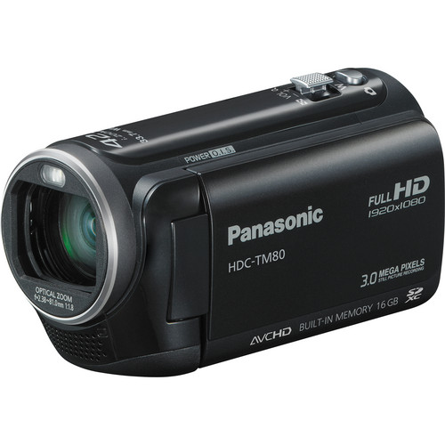 Panasonic HDC-TM80 High Definition PAL Camcorder (Black)