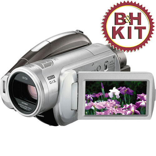 Panasonic HDC-DX1 AVCHD 3 CCD Camcorder Kit (Silver)