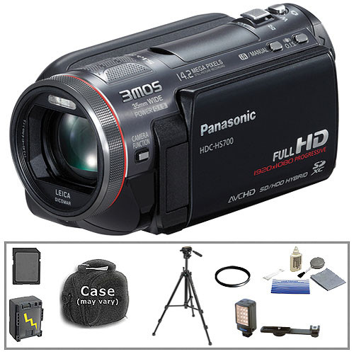 Panasonic HDC-HS700 High Definition Camcorder with Basic Accessory Kit