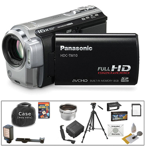 Panasonic HDC-TM10K HD Full-HD Camcorder Advanced Kit