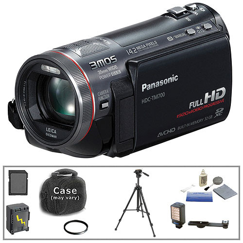 Panasonic HDC-TM700 HD Camcorder with Basic Accessory Kit