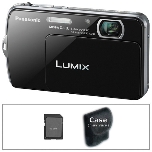 Panasonic LUMIX DMC-FP7D ブラック Panasonic Lumix DMC-FP7 Digital Camera Kit (Black) B&H Photo