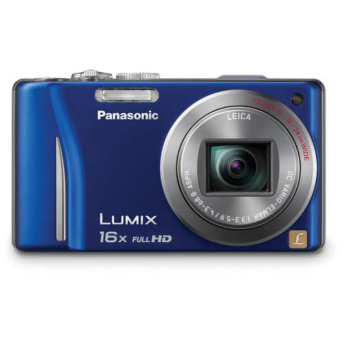 Panasonic Lumix DMC-ZS10 Digital Camera (Blue)